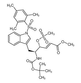 E 4R 5S 5 Terc Butoxicarbonilamino 4 Metanosulfoniloxi 6 1