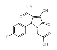 Ácido 3 acetil 2 4 fluoro fenil 4 hidroxi 5 oxo 2 5 dihidro pirrol