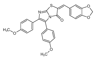 Benzo Dioxol Ilmetilen Bis Metoxifenil Imidazo