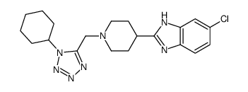 Cloro Ciclohexil H Tetrazol Il Metil Piperidin Il