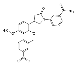 3 4 4 Metoxi 2 3 Nitrobencil Oxi Fenil 2 Oxopirrolidin 1 Il