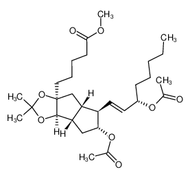 5 3aR 3bS 5R 6R 6aS 7aS 5 Acetoxi 6 E S 3 Acetoxi