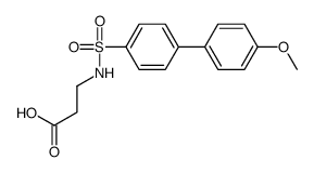 N 4 Metoxi 4 bifenilil sulfonil β alanina CAS 885269 51 2