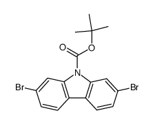 Dibromo H Carbazol Carboxilato De Terc Butilo Cas