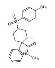 Metilamida del ácido 3 metil 4 fenil 1 tolueno 4 sulfonil piperidin