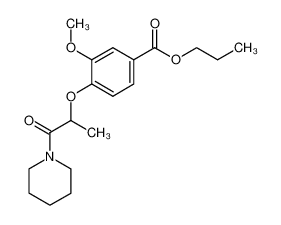 Éster propílico del ácido 3 metoxi 4 1 metil 2 oxo 2 piperidin 1 il