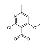 2-cloro-4-metoxi-6-metil-3-nitropiridina CAS:179056-94-1