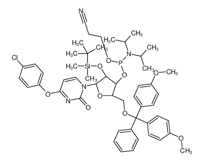 1 {5O [Bis (4metoxifenil) (fenil) metil] 3O [(2cianoetoxi