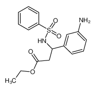 3- (3-aminofenil) -3-bencenosulfonilaminopropionato De Etilo(CAS:283613 ...