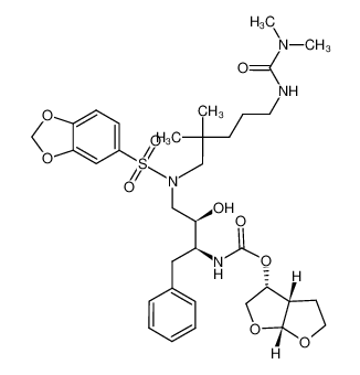 (3R, 3aS, 6aR) Hexahidrofuro [2,3-b] Furan-3-ilo N- (1S, 2R) -3 - [(1,3 ...