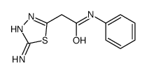 2- (5-Amino-1,3,4-tiadiazol-2-il) -N-fenilacetamida CAS:310420-47-4