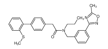 N Metil Oxadiazol Il Bencil N Propil Metilsulfanilbifenil Il