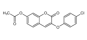 2H-1-Benzopiran-2-ona, 7- (acetiloxi) -3- (4-clorofenoxi) -(CAS:677029 ...