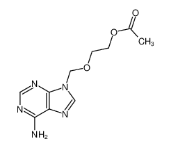9 - [(2-acetoxietoxi) metil] adenina CAS:69259-12-7