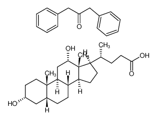 ácido desoxicólico - complejo de dibencilcetona CAS:99765-89-6