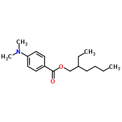 Suministro 2-etilhexil 4- (dimetilamino) benzoato CAS:21245-02-3