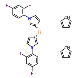 Suministro Bis (2,6-difluoro-3- (1-hidropirrol-1-il) fenil) titanoceno CAS:125051-32-3