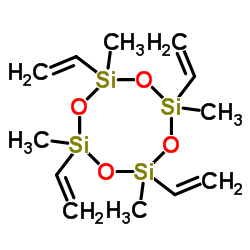 Suministro 2,4,6,8-tetraquis (etenil) -2,4,6,8-tetrametil-1,3,5,7,2,4,6,8-tetraoxatetrasilocano CAS:2554-06-5