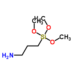 Suministro 3- (Trimetoxisilil) -1-propanamina CAS:13822-56-5