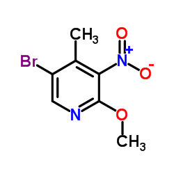 Suministro 5-bromo-2-metoxi-4-metil-3-nitropiridina CAS:884495-14-1