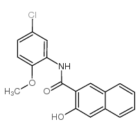 Suministro N- (5-cloro-2-metoxifenil) -3-hidroxinaftaleno-2-carboxamida CAS:137-52-0