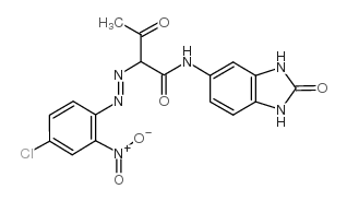 Suministro 2 - [(4-cloro-2-nitrofenil) diazenil] -3-oxo-N- (2-oxo-1,3-dihidrobencimidazol-5-il) butanamida CAS:12236-62-3
