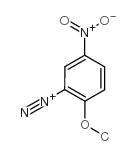 Suministro 2-metoxi-5-nitrobencendiazonio CAS:27165-17-9