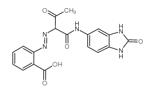 Suministro Ácido 2 - [[1,3-dioxo-1 - [(2-oxo-1,3-dihidrobencimidazol-5-il) amino] butan-2-il] diazenil] benzoico CAS:31837-42-0