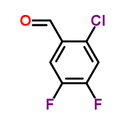 Suministro 2-cloro-4,5-difluorobenzaldehído CAS:165047-23-4