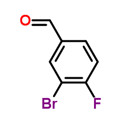 Suministro 3-bromo-4-fluorobenzaldehído CAS:77771-02-9