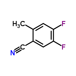 Suministro 4,5-difluoro-2-metilbenzonitrilo CAS:1003708-82-4