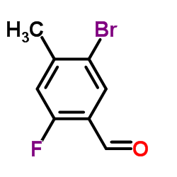 Suministro 5-bromo-2-fluoro-4-metilbenzaldehído CAS:497224-12-1