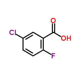 Suministro Ácido 5-cloro-2-fluorobenzoico CAS:394-30-9