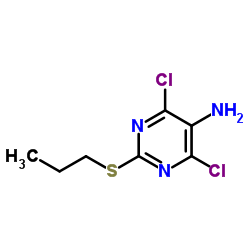 Suministro 4,6-dicloro-2- (propiltio) pirimidin-5-amina CAS:145783-15-9