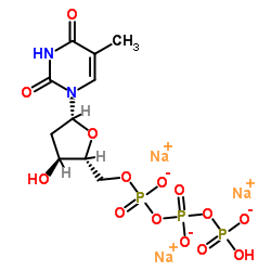 Suministro Sal de sodio de timidina 5'-trifosfato CAS:18423-43-3