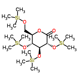 Suministro (3R, 4S, 5R, 6R) -3,4,5-tris (trimetilsililoxi) -6- (trimetilsililoximetil) oxan-2-ona CAS:32384-65-9