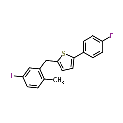 Suministro 2- (4-fluorofenil) -5 - [(5-yodo-2-metilfenil) metil] tiofeno CAS:898566-17-1
