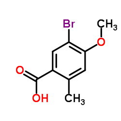 Suministro 5-Bromo-4-metoxi-2-metilbenzoico CAS:875245-69-5