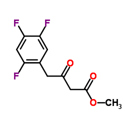 Suministro 3-oxo-4- (2,4,5-trifluorofenil) butanoato de metilo CAS:769195-26-8