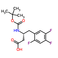 Suministro Ácido boc- (R) -3-amino-4- (2,4,5-trifluoro-fenil) -butírico CAS:486460-00-8