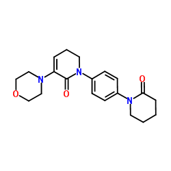 Suministro 3-Morfolino-1- (4- (2-oxopiperidin-1-il) fenil) -5,6-dihidropiridin-2 (1H) -ona CAS:545445-44-1