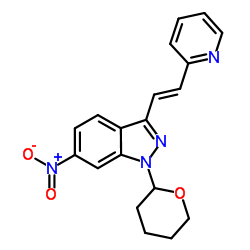 Suministro (E) -6-Nitro-3- [2- (piridin-2-il) etenil] -1- (tetrahidro-2H-piran-2-il) -1H-indazol CAS:886230-75-7