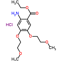 Suministro 2-amino-4,5-bis (2-metoxietoxi) benzoato de etilo, hidrocloruro CAS:183322-17-0