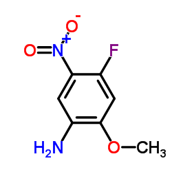 Suministro 4-fluoro-2-metoxi-5-nitroanilina CAS:1075705-01-9