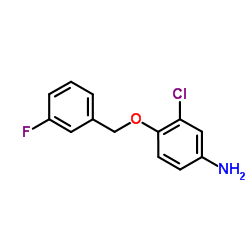 Suministro 3-cloro-4 - [(3-fluorofenil) metoxi] anilina CAS:202197-26-0