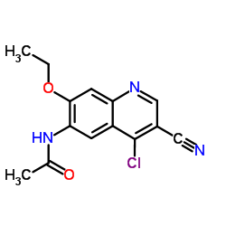 Suministro N- (4-cloro-3-ciano-7-etoxi-6-quinolinil) acetamida CAS:848133-76-6