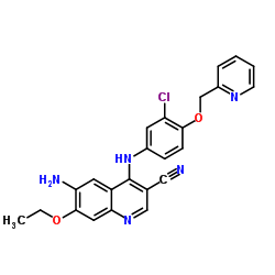Suministro 6-amino-4- [3-cloro-4- (piridin-2-ilmetoxi) anilino] -7-etoxiquinolina-3-carbonitrilo CAS:848139-78-6