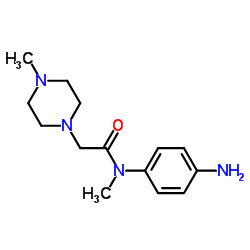 Suministro N- (4-aminofenil) -N-metil-2- (4-metilpiperazin-1-il) acetamida CAS:262368-30-9