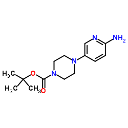 Suministro 4- (6-aminopiridin-3-il) piperazina-1-carboxilato de terc-butilo CAS:571188-59-5
