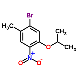 Suministro 1-bromo-5-isopropoxi-2-metil-4-nitrobenceno CAS:1202858-68-1